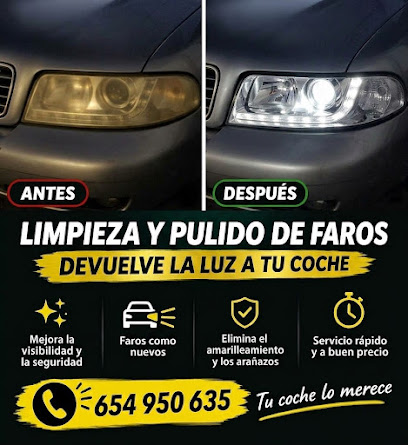 Pulidos de faros en Aranjuez 28300
